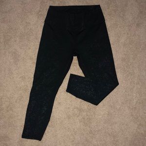 Fabletics High Waisted Powerhold 7/8 Legging Black